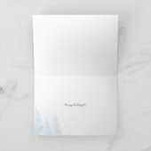 la carte de Noël Reindeer (Intérieur)