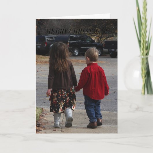 LA CARTE DE NOËL TO FRIEND (Devant)