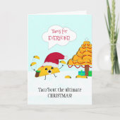 La carte de Noël Ultimate Taco (Devant)