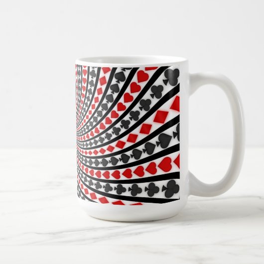 La carte de poker convient à Spiral : Coffee Mug : (Droite)