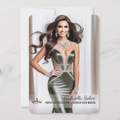 La carte de promo de pageant ultime - Portrait (Devant)