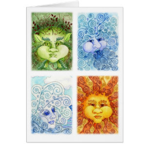 La carte de quatre éléments