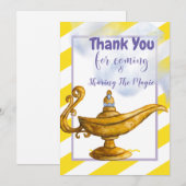 La Carte de remerciements des Voeux (Devant / Derrière)