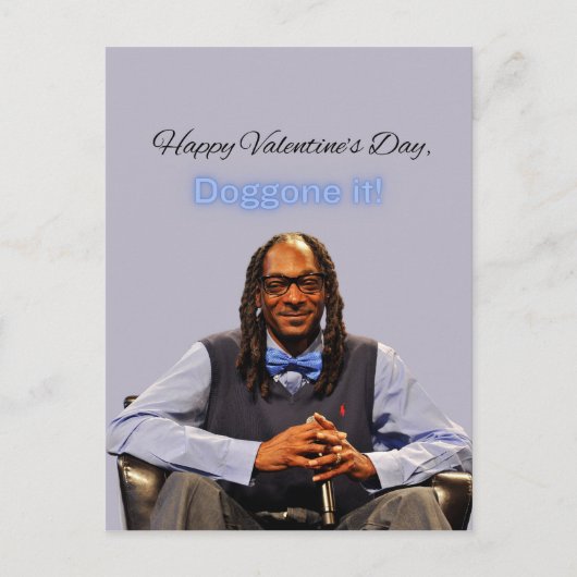 La carte de Saint Valentin, Snoop Dogg (Devant)