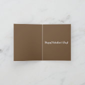 La carte de Saint Valentin Yeux pour vous (Intérieur)