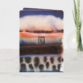 La carte de salutation Trendsetter (intérieur vide (Dos)