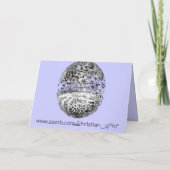 La carte de sympathie chrétienne considèrent les (Dos)