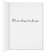 La carte de sympathie de la prière du Seigneur (Intérieur (Droit))