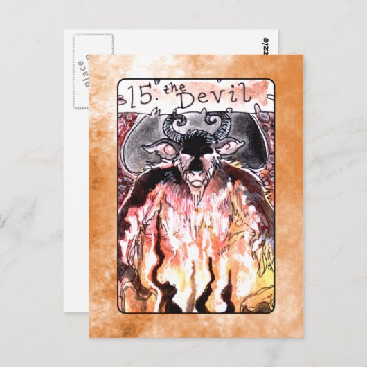 La Carte de tarot (Devant / Derrière)