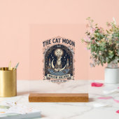 La carte de tarot de chat de lune majeure arcane v (Mariage)