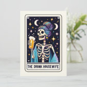 La carte de tarot de la fête des mères The Drunk H (Debout devant)