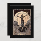 La carte de tarot de l'impératrice (Devant / Derrière)