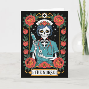 La carte de tarot de l'infirmière