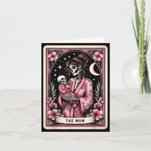 La carte de tarot de maman squelette maman café he