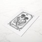 La Carte de Tarot des Amants Occulte Goth Hallowee (Rotation)