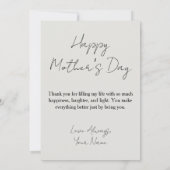 La carte de tarot du conseiller pour la fête des m (Dos)