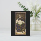 La carte de tarot du Hiérophante (Debout devant)