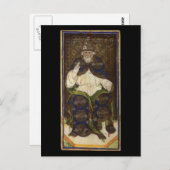 La carte de tarot du Hiérophante (Devant / Derrière)