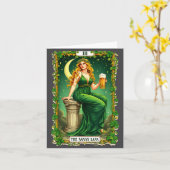 La carte de tarot élégante Sy L Saint-Patrick (Fleur jaune)