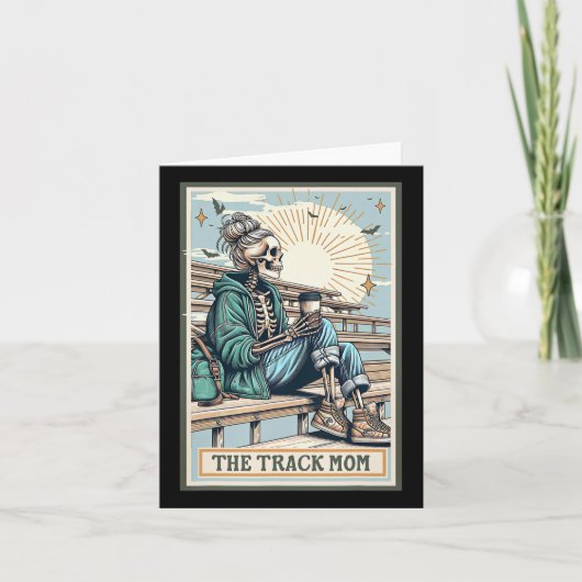 La carte de tarot squelette de la mère de piste Co (Devant)