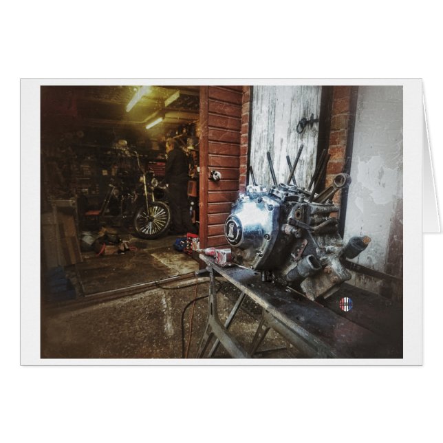 La carte de travail en cours (Devant horizontal)