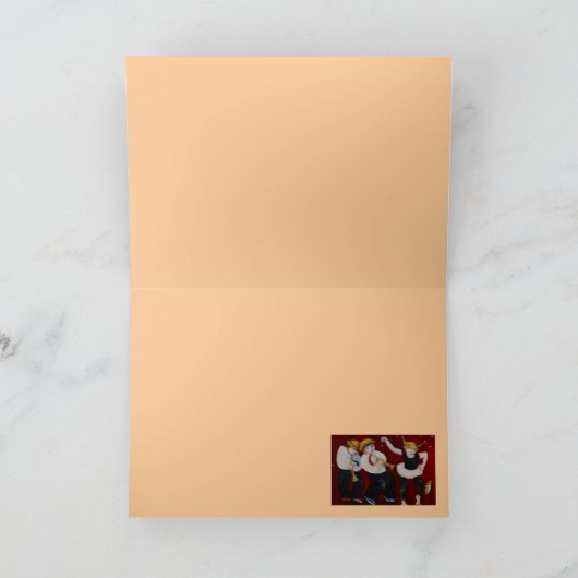 La carte de trio (Intérieur)