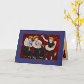 La carte de trio (Fleur jaune)