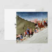 La carte de vacances du Voyage des Mages (Devant / Derrière)