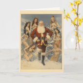 La carte de vacances pour dames (Fleur jaune)