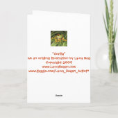 La carte de Valentine de gorille (Dos)