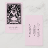 La carte de visite de l'infirmière tarot (Devant / Derrière)