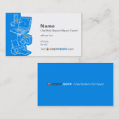 La carte de visite professionnelle de visite (Devant / Derrière)