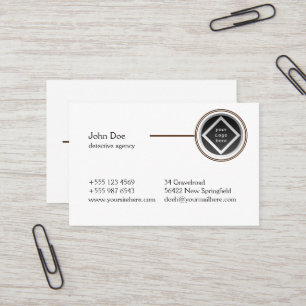 La carte de visite professionnelle pour les détect