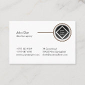 La carte de visite professionnelle pour les détect (Devant)