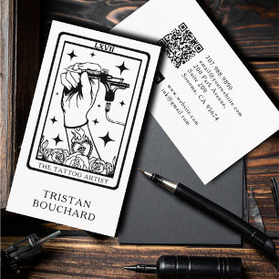 La Carte de Visite Tarot de l'Artiste Tatoueur