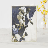 La carte de voeux avec l'action a emballé la copie (Fleur jaune)