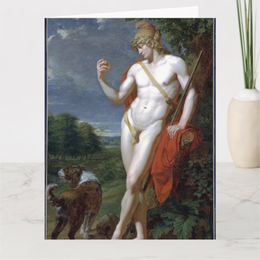 La carte de vœux d'art fin Paris Shepherd (Devant)