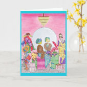 La carte de voeux de boutique de Paris de (Fleur jaune)