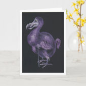 La carte de voeux de dronte (Fleur jaune)