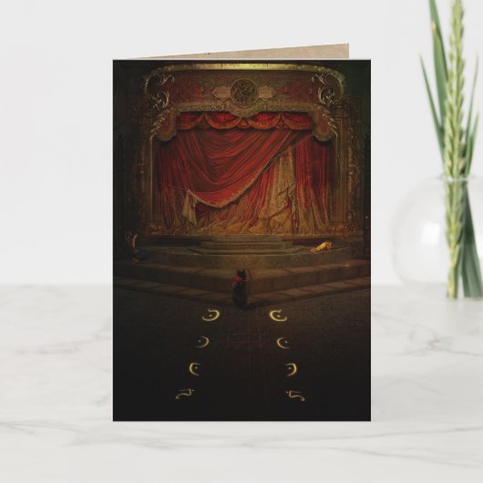 La Carte De Voeux De Late Show. (Devant)