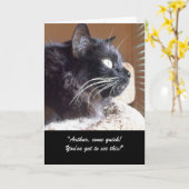 La carte de voeux de Merlin (Fleur jaune)