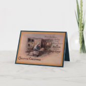 La carte de voeux de Noël (Devant)