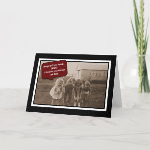 La carte de voeux de paparazzi