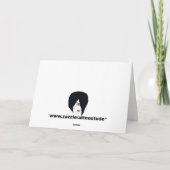 La carte de voeux de sages (Dos)