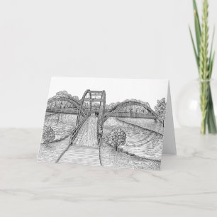 La carte de voeux de Tridge - art par Maggie