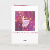 La carte de voeux de vacances de Clara de (Dos)