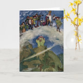 La carte de voeux des fées (Fleur jaune)