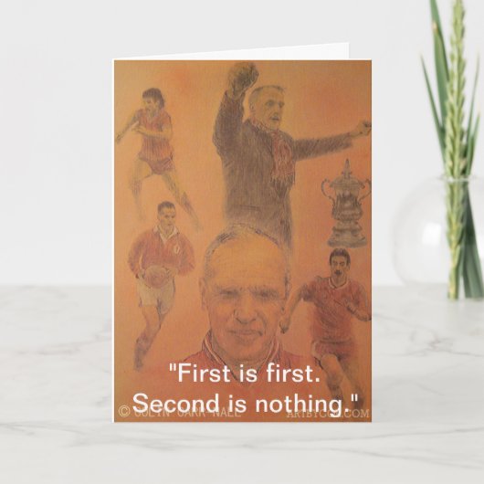 La carte de voeux des Rois de Kop par Colin (Devant)