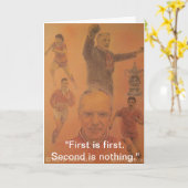 La carte de voeux des Rois de Kop par Colin (Fleur jaune)