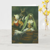 La carte de voeux des trois sorcières (Fleur jaune)